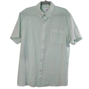 Sonoma Shirt Light Green Button Down L